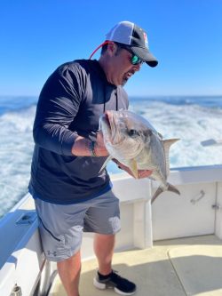 Man holding a fish